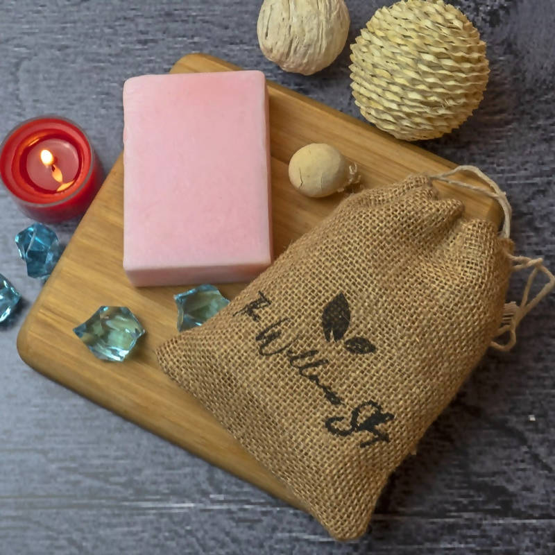 The Wellness Shop Rose Geranium And Saffron Rejuvenating Soap | Grocsy