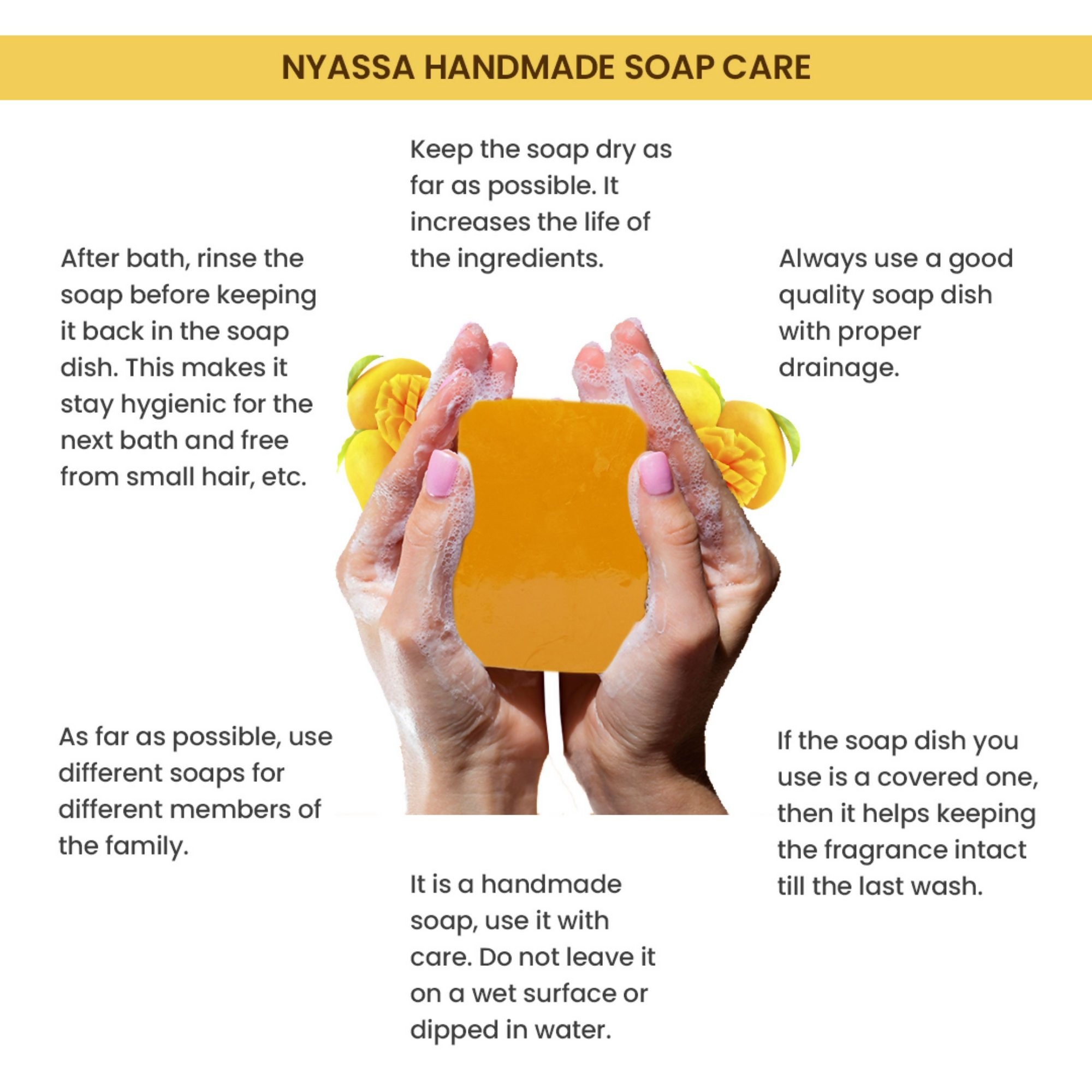 Nyassa Alphonso Sugar Soap | Grocsy