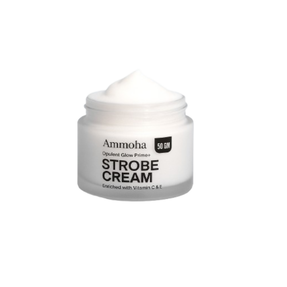 Ammoha Cosmetics Opulent Glow Illuminating Strobe Cream with Vitamin C | Grocsy