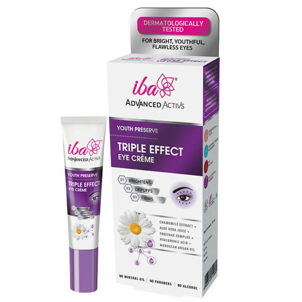 Iba Advanced Activs Youth Preserve Triple Effect Eye Cream | Grocsy