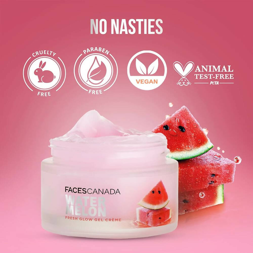 Faces Canada Water Melon Fresh Glow Gel Creme | Grocsy