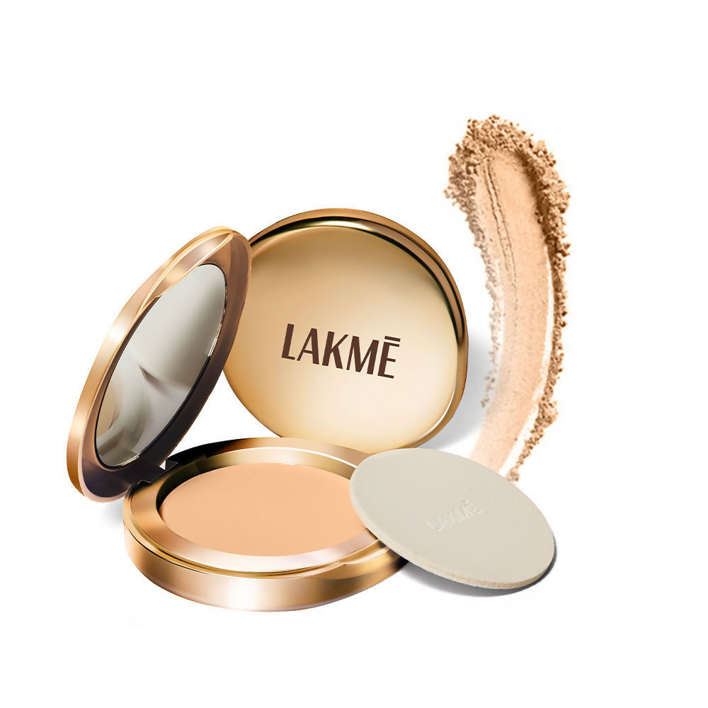 Lakme 9 To 5 Powerplay Matte Compact - Melon | Grocsy