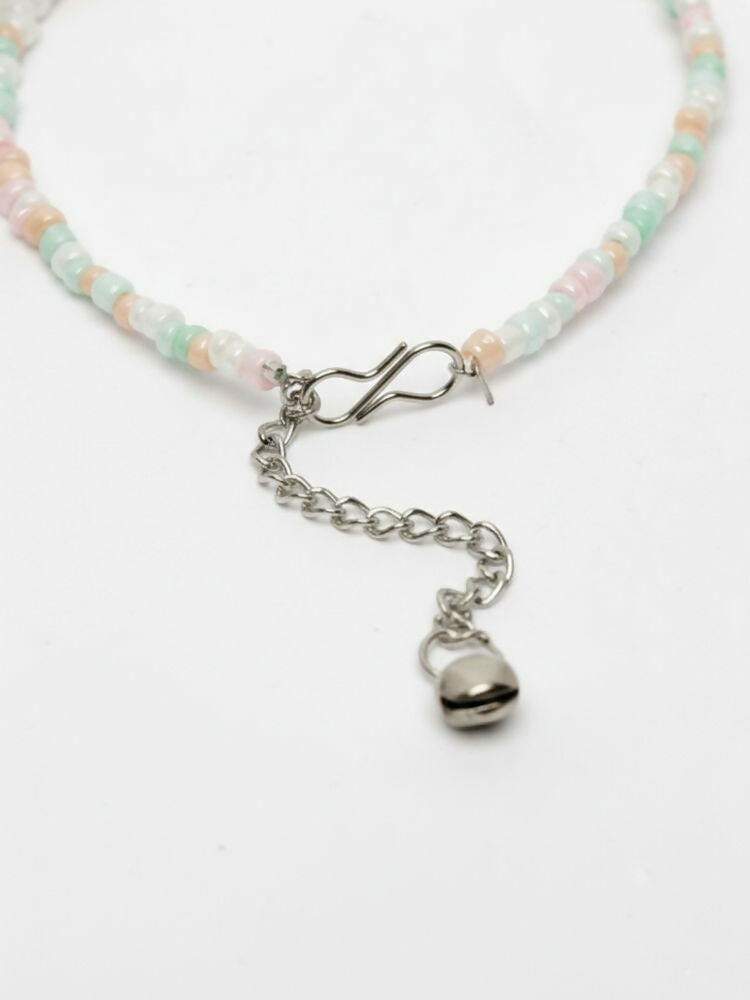 NVR Women Multicolour Artificial Beads Anklet | Grocsy