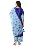 Ahalyaa Women's Traditional wear Kurta Set - Royal Blue | Grocsy