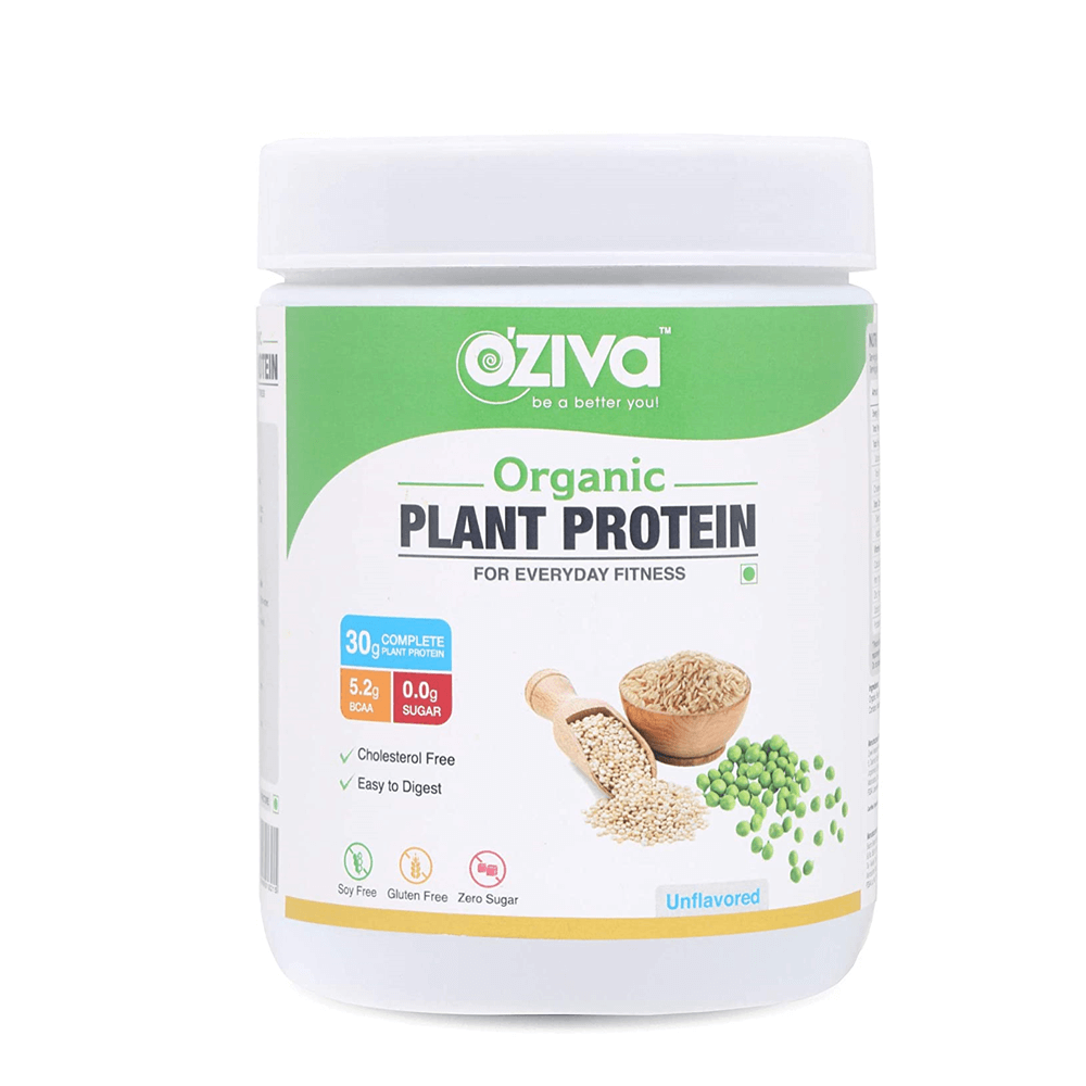 OZiva Organic Plant Protein For Everyday Fitness | Grocsy