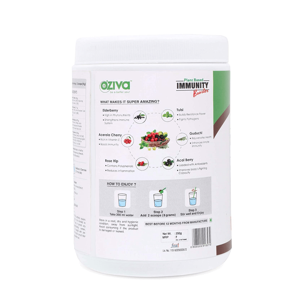 OZiva Plant Based Immunity Booster | Grocsy