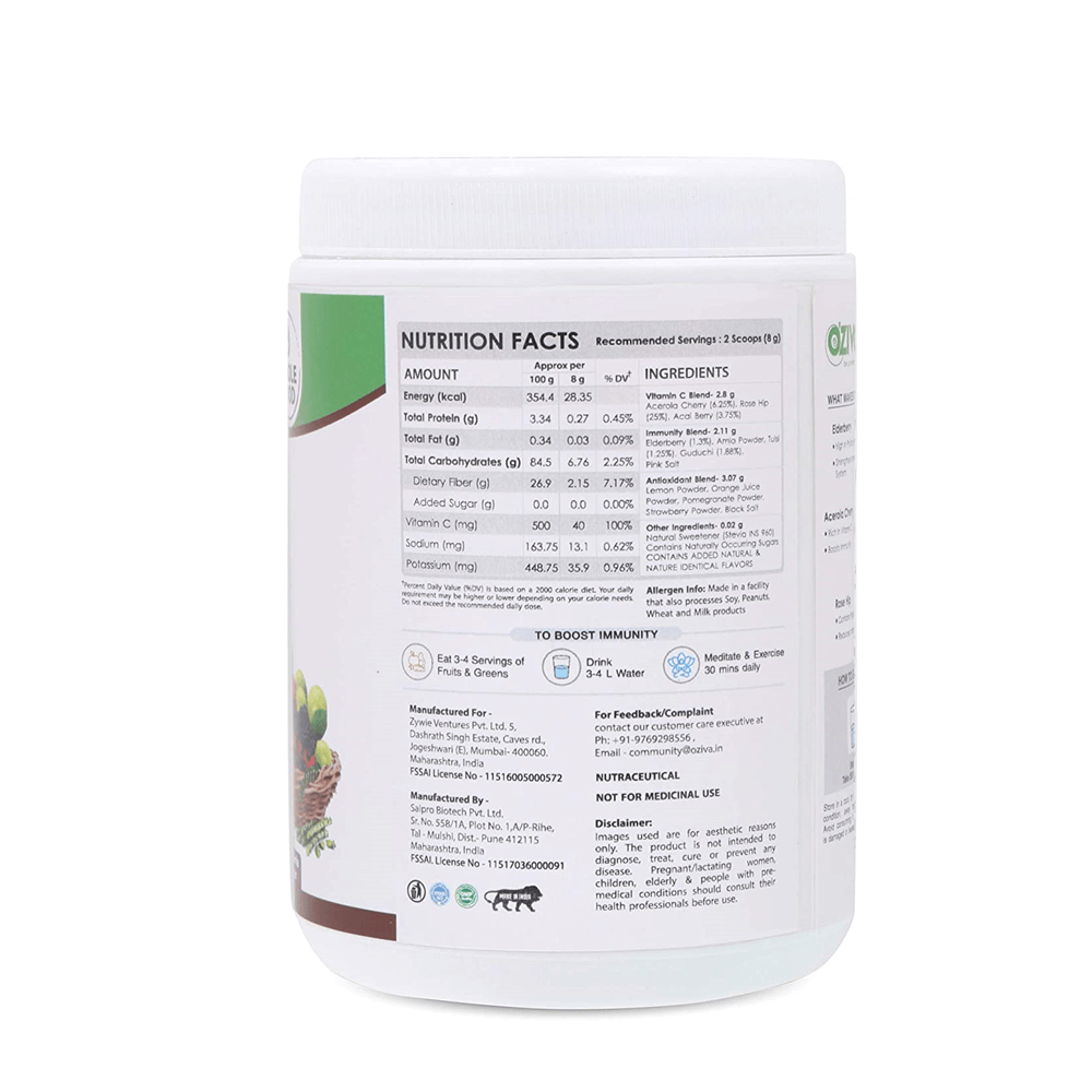 OZiva Plant Based Immunity Booster | Grocsy