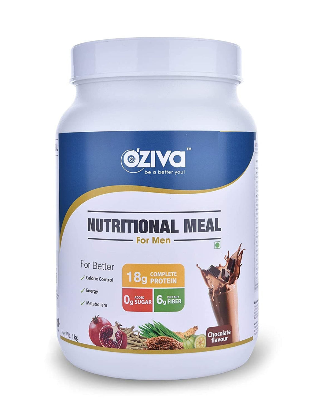 OZiva Nutritional Meal For Men | Grocsy