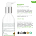 The Eco Mama Argan Keratin Shampoo With Amla Oil, Bhringraj Oil, and Vitamin E | Grocsy