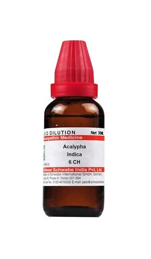 Dr. Willmar Schwabe India Acalypha Indica Dilution | Grocsy
