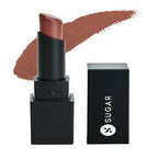 Sugar Nothing Else Matter Longwear Lipstick - Beige Turner (Nude Brown, Peach Brown) | Grocsy