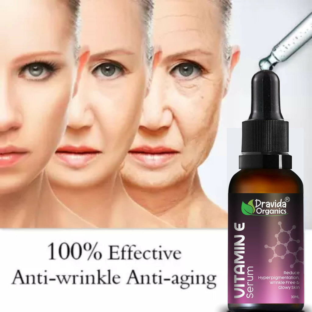 Dravida Organics Vitamin E Face Serum | Grocsy