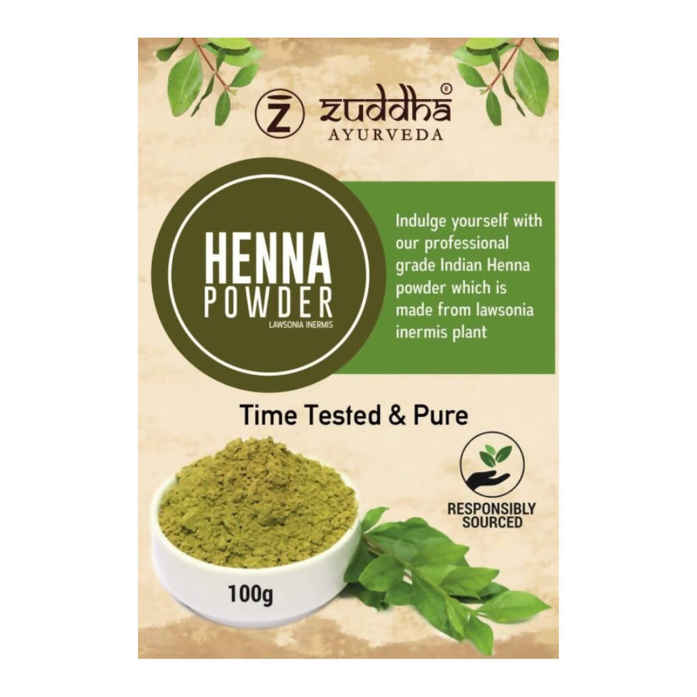 Zuddha Ayurveda Henna Powder | Grocsy