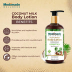 Medimade Wellness Moisturising Body Lotion With Coconut Milk | Grocsy