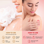 Botanic Hearth Oat & Niacinamide Bodywash & Hibiscus Scrub Combo | Grocsy