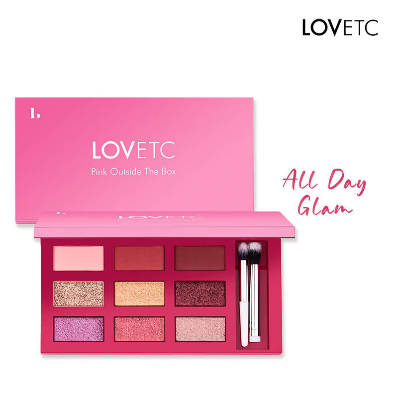 LOVETC Pop, Passion, Etc Eye Shadow - Pink Outside The Box | Grocsy