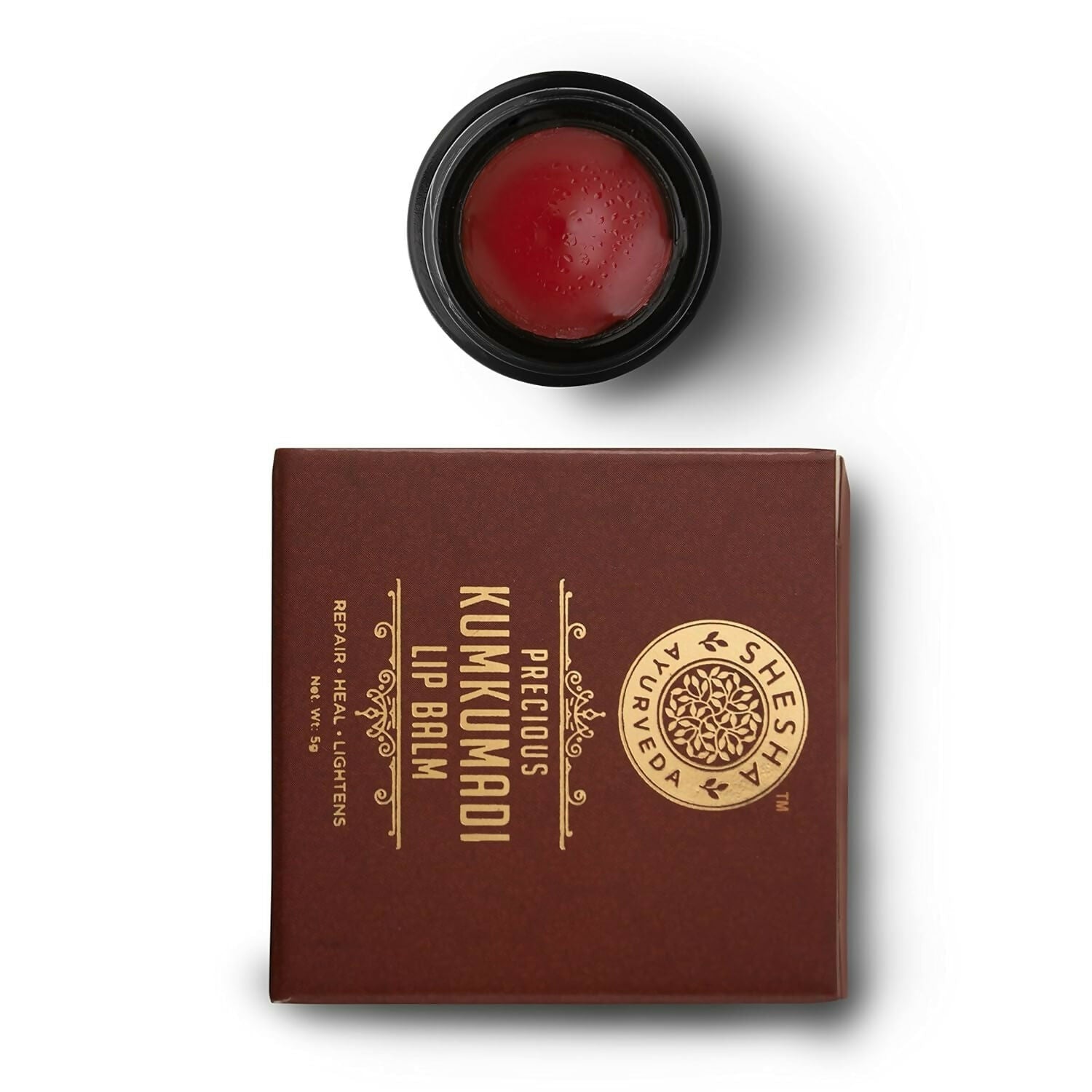 Shesha Ayurveda Kumkumadi Brightening Lip Balm | Grocsy