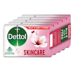 Dettol Skincare Moisturizing Bathing Soap Bar With Glycerine | Grocsy