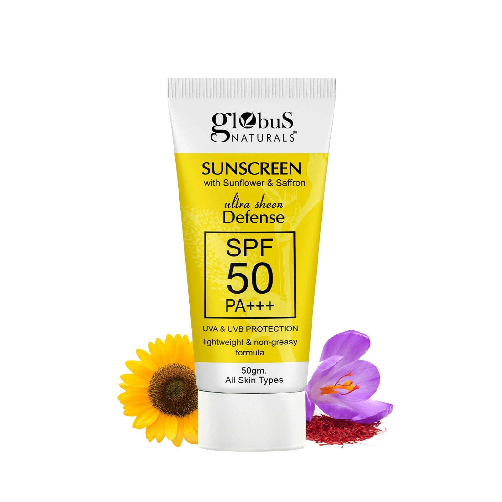 Globus Naturals Sunscreen with Ultra Sheen Defense | Grocsy