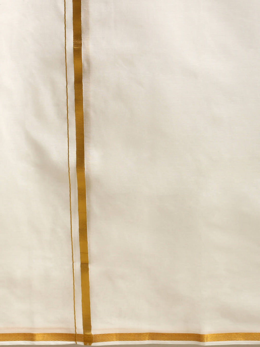 Ramraj Cotton Premium Wedding Cream Regular Dhoti, Shirt & Towel Set Golden Reward | Grocsy