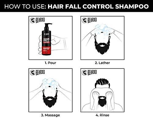 Beardo Hair Fall Control Shampoo for Men | Grocsy
