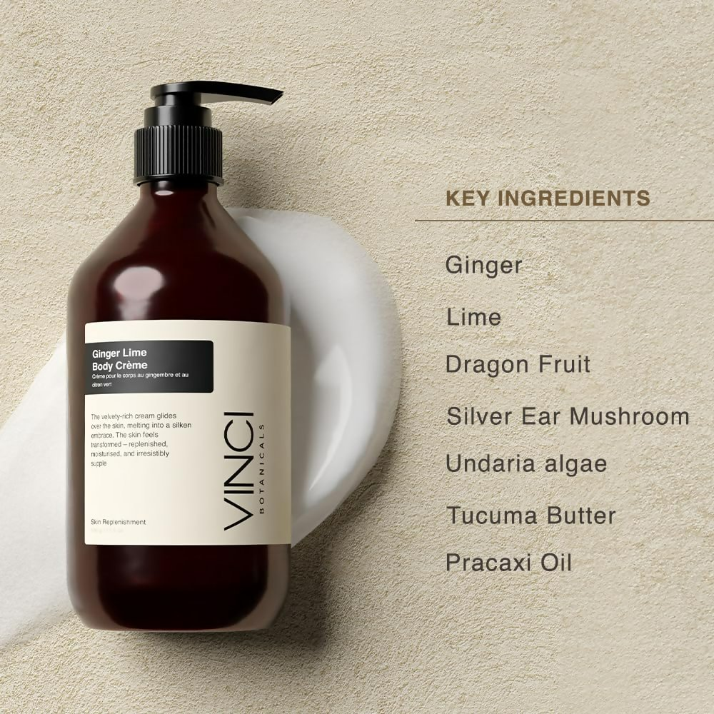 Vinci Botanicals Bergamot Geranium Body Creme | Grocsy
