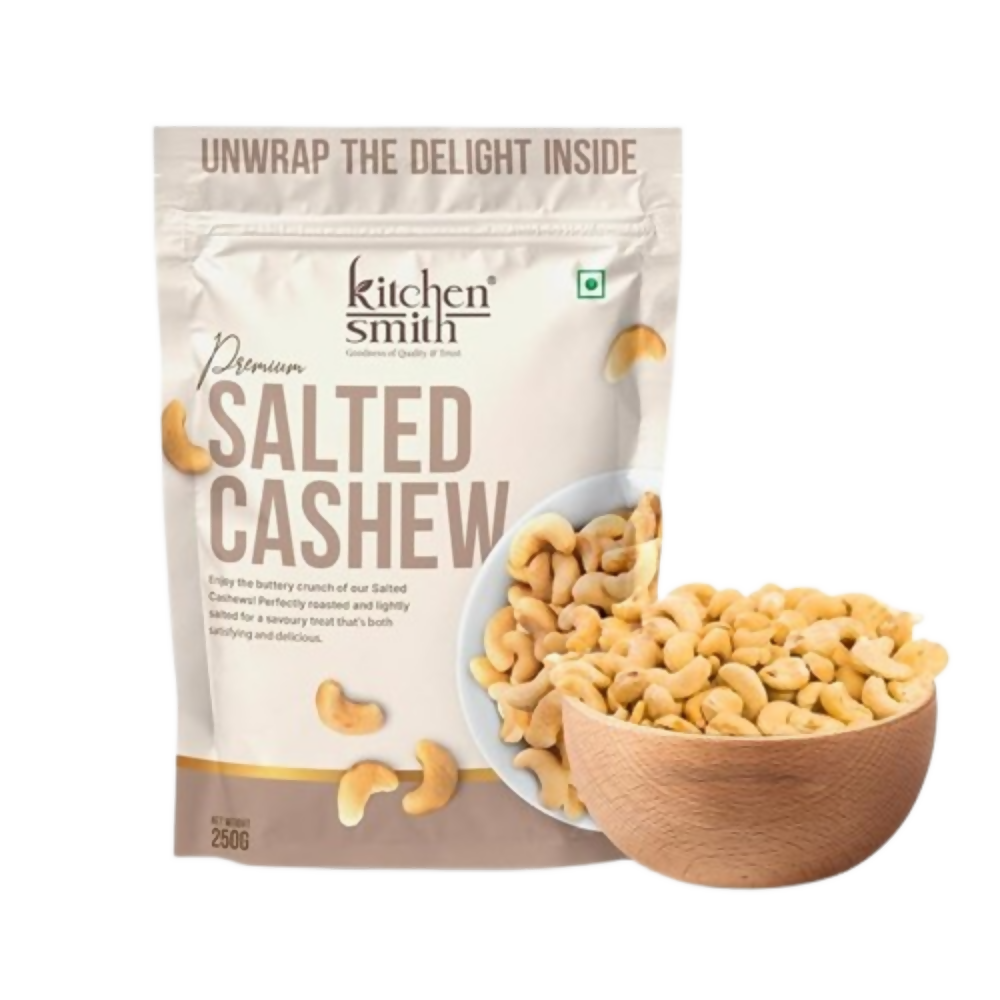 Kitchen Smith Premium Salted Whole Cashew | Grocsy