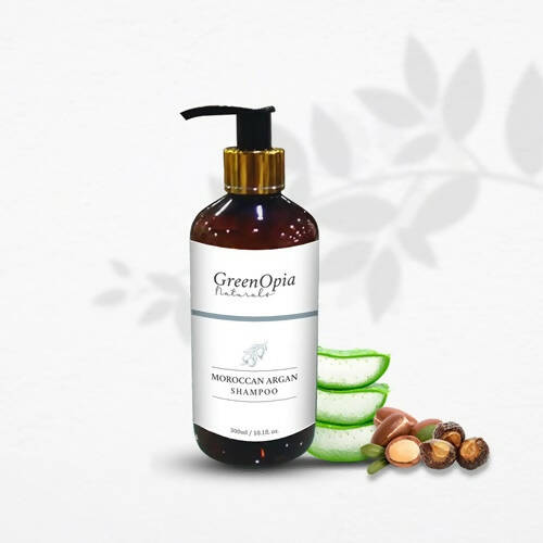 GreenOpia Naturals Moroccan Argan Oil Hair Shampoo | Grocsy