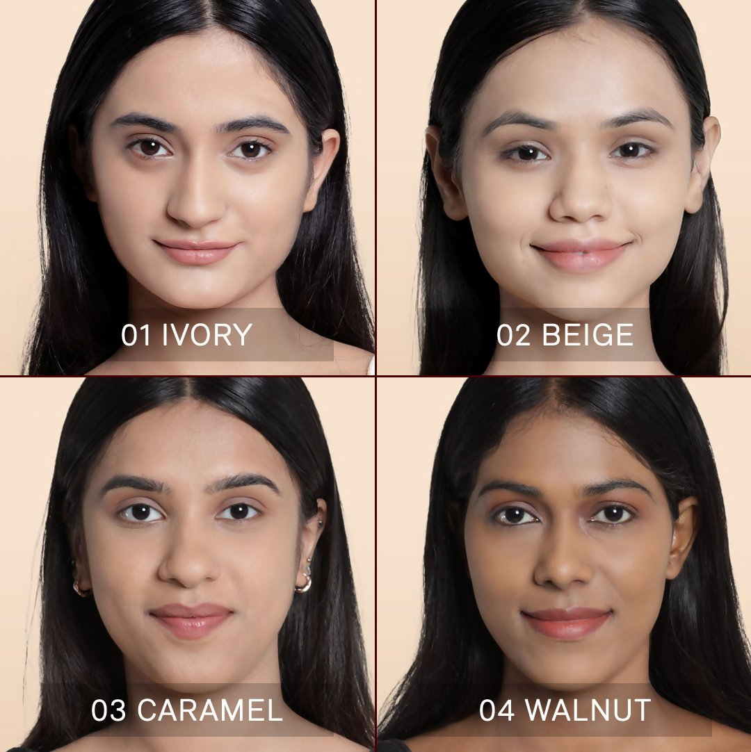 Flicka Cosmetics Tomato Liquid Foundation With Spf Long Lasting Lightweight All Skin Types - Beige | Grocsy