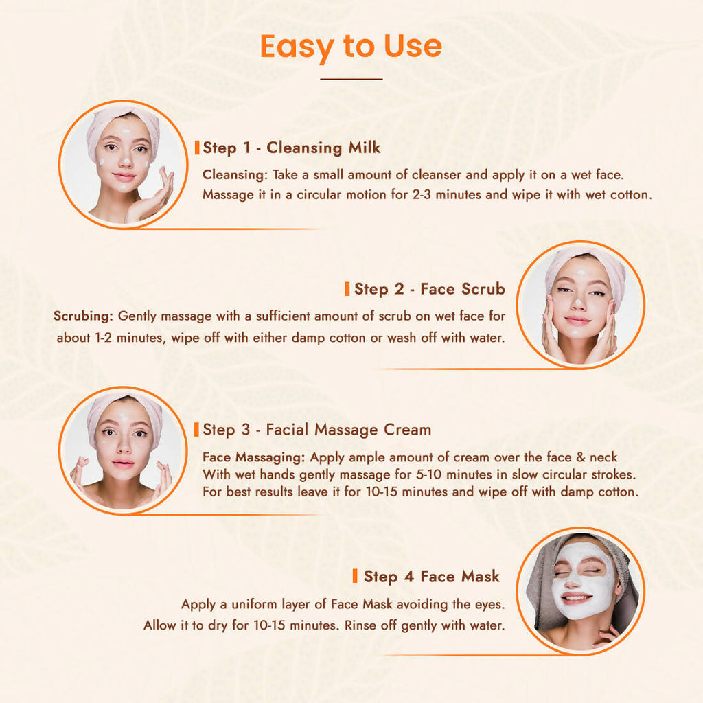 Vasu Healthcare R&G Skin Brightening Facial Kit | Grocsy