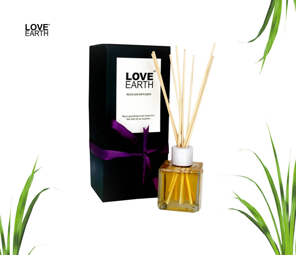 Love Earth Reed Diffuser- Lemongrass | Grocsy