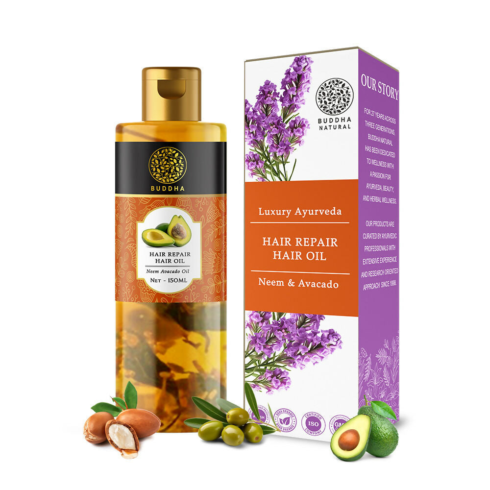Buddha Natural Hair Repair Treatment Oil | Grocsy