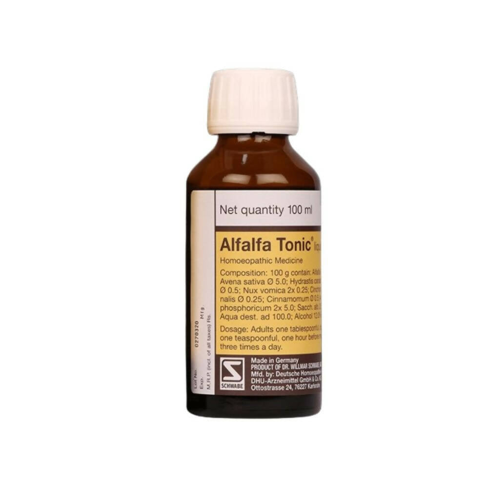 Dr. Willmar Schwabe India Schwabe Germany Alfalfa Tonic | Grocsy