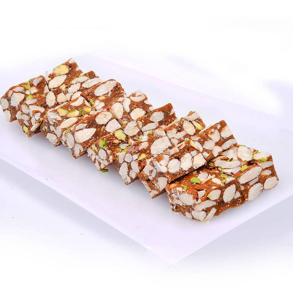 Asha Sweet Center Sugar Free Dry Fruit Burfy | Grocsy