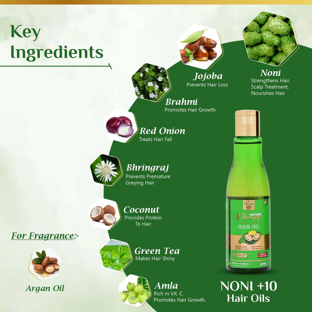 The Dave's Noni Nature Therapy Hair Oil | Grocsy