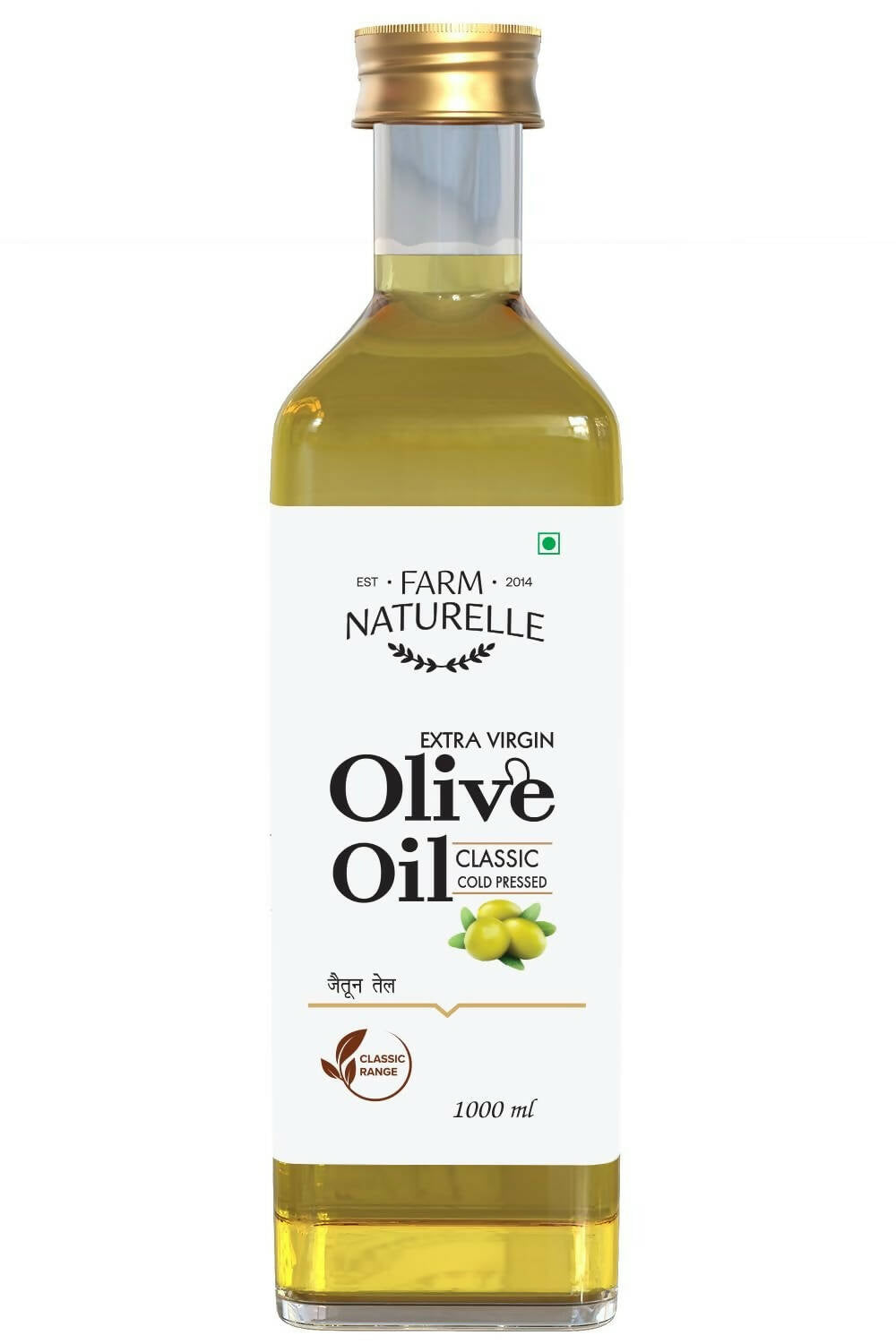 Farm Naturelle Extra Virgin Olive Oil 100% Pure, Natural Extra-Virgin Oil | Grocsy