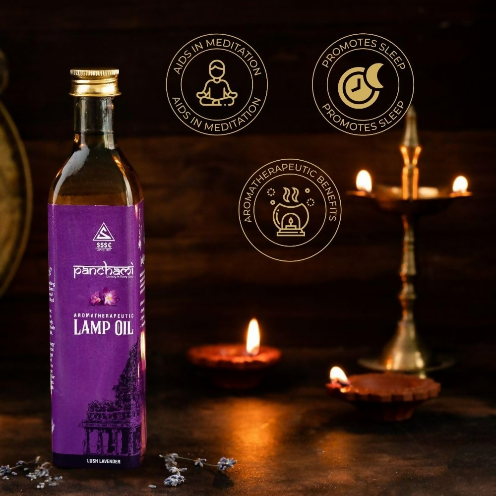 Panchami Sacred Fragrances - Lavender Lamp Oil | Grocsy