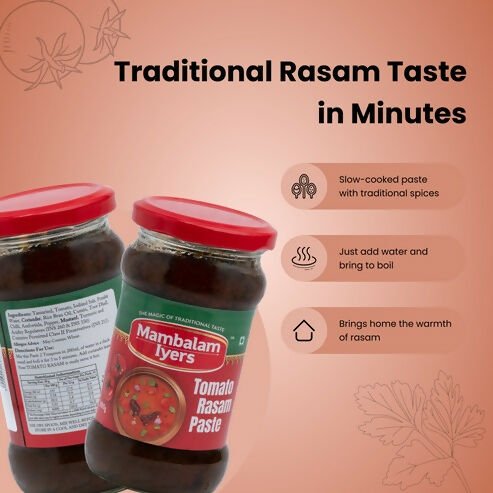 Mambalam Iyers Tomato Rasam Paste | Grocsy