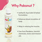 Pokonut Herbal Massage Oil | Grocsy