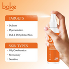 Bake 3% Vitamin C Toner With Niacinamide For Brightening & Glowing Skin | Grocsy