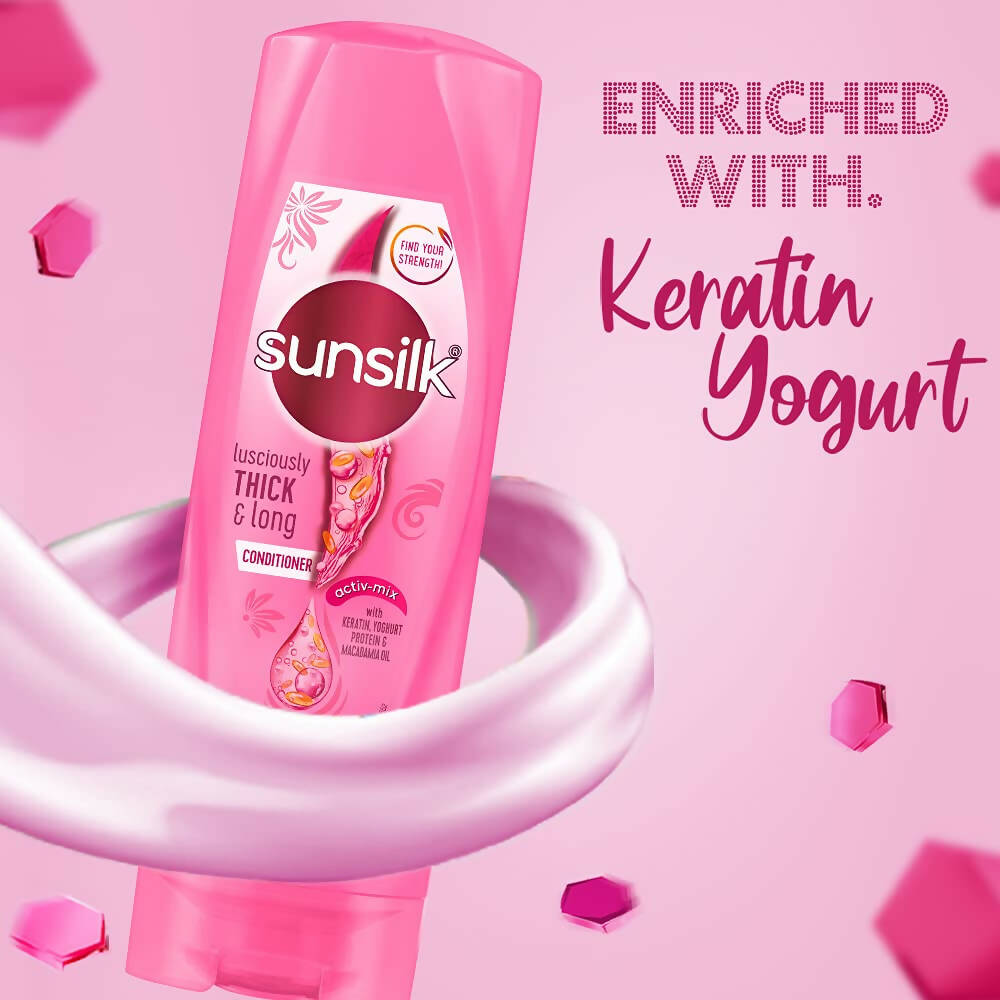 Sunsilk Lusciously Thick & Long Nourishing Conditioner | Grocsy