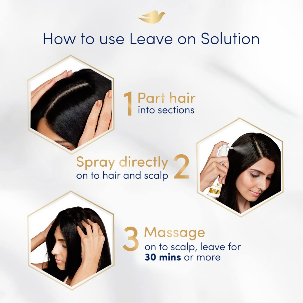 Dove Hair Therapy Breakage Repair Leave-on Solution Serum | Grocsy