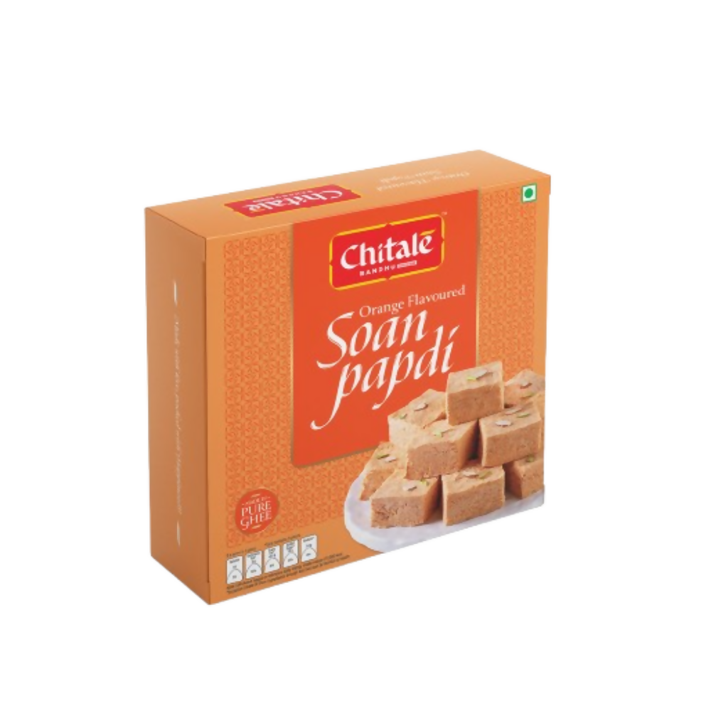 Chitale Bandhu Soan Papdi Orange | Grocsy