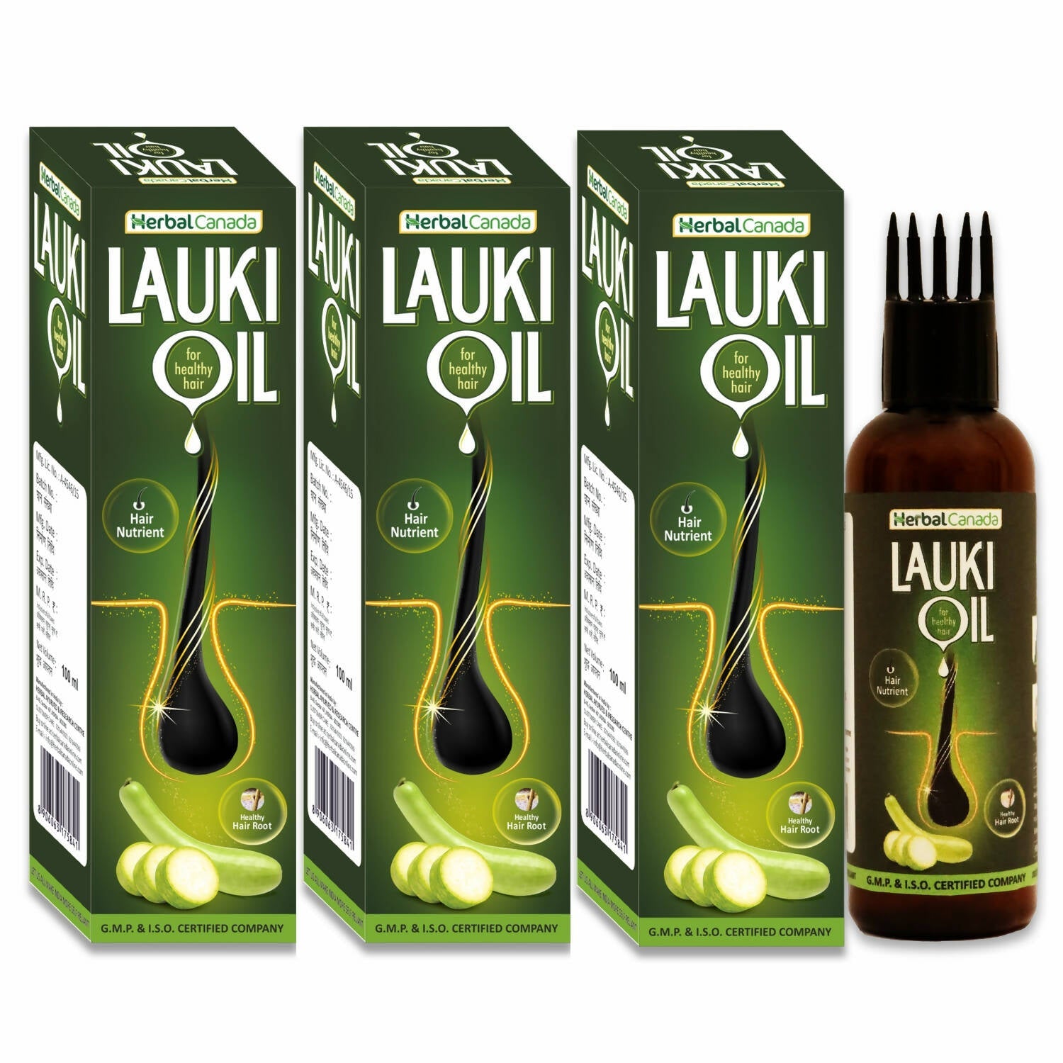 Herbal Canada Lauki Oil | Grocsy