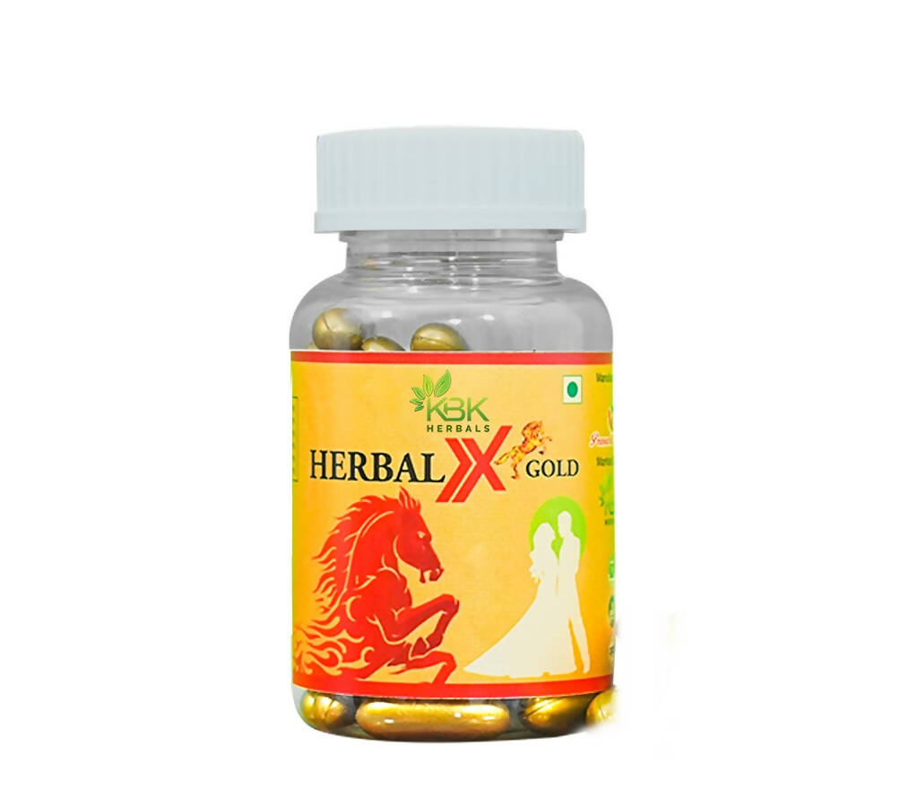 KBK Herbals X Gold capsules | Grocsy