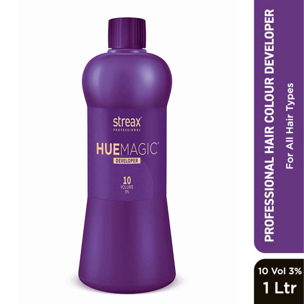 Streax Professional Hue Magic Developer For Hair Colour - 10 Volume 3% | Grocsy