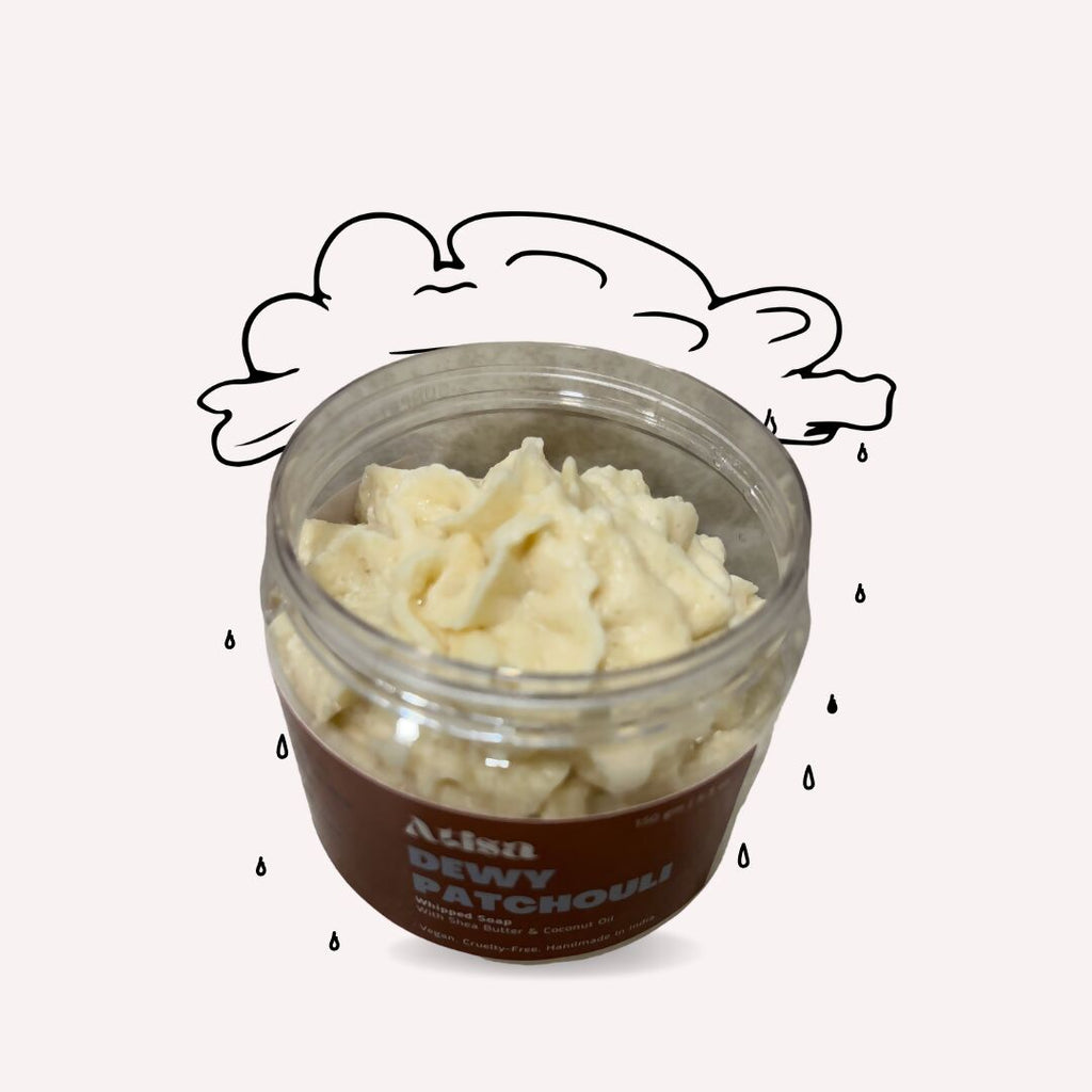 Atisa Dewy Patchouli Whipped Soap | Grocsy