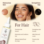 Indulgeo Essentials Cold Pressed Castor Oil For Hair Growth | Grocsy