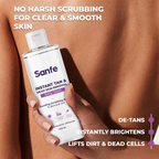 Sanfe Instant Tan & Dead Skin Removal Exfoliating Body Wash | Grocsy