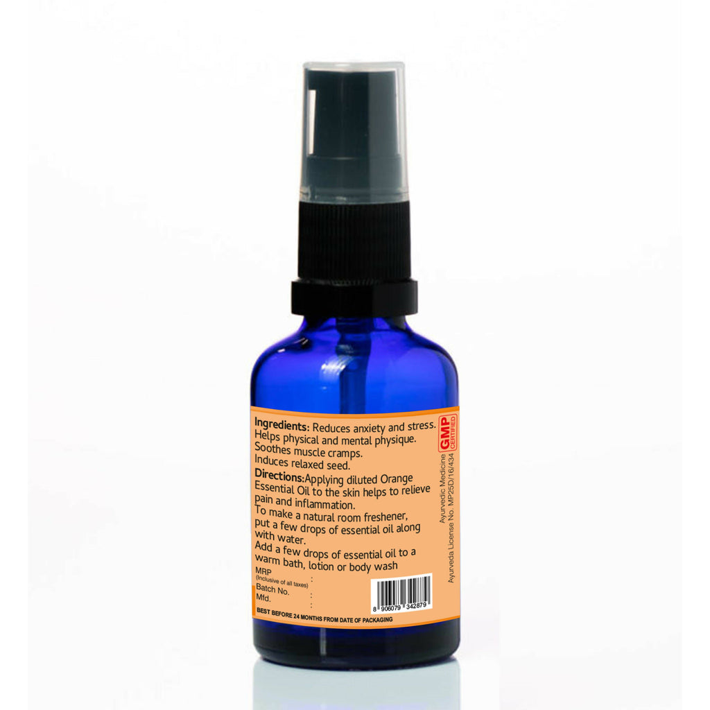 Organic Wellness Orange Essential Oil | Grocsy